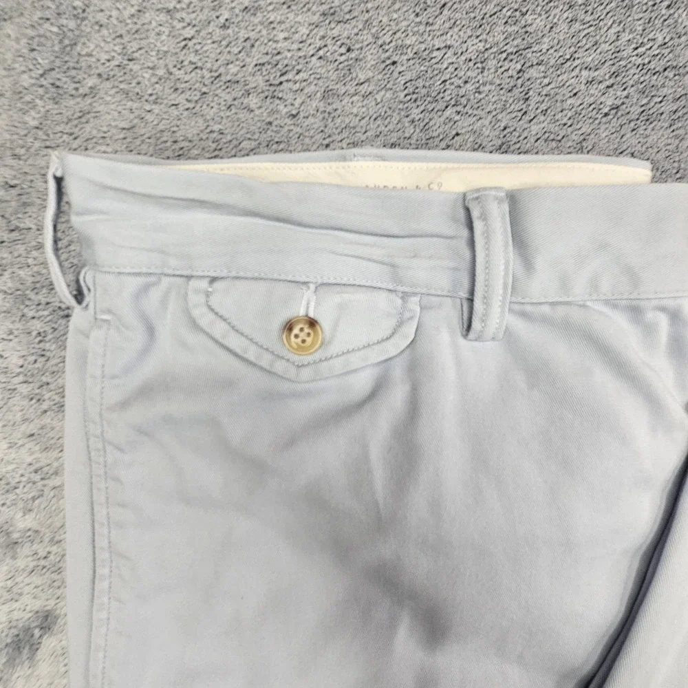 Vintage Polo Ralph Lauren Pants Mens 36x32 Straight Fit Chino Light Blue Cotton